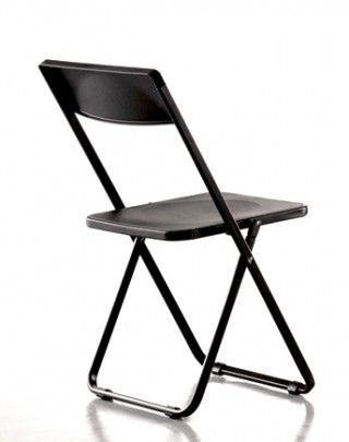 Metal Legs Plastic Folding Chair